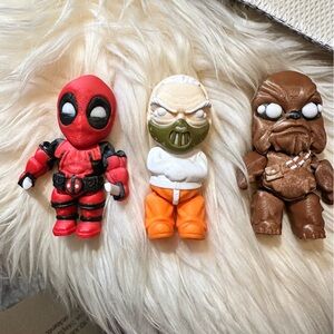 Deadpool Chewbacca Hanibal Lecter 3D printer seconds